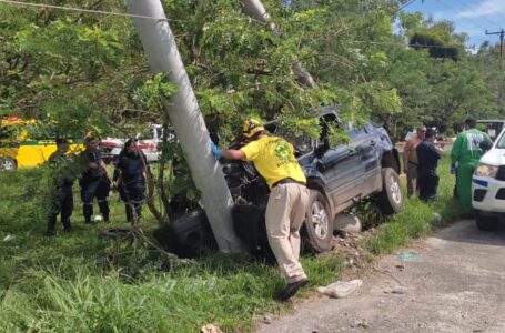 Accidente de tránsito en carretera a Comalapa deja cinco lesionados