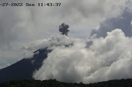 Sin evidencia de magma nuevo en volcán Chaparrastique pero incrementan explosiones