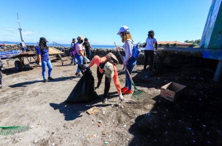 Realizan jornada de limpieza en zona del Puerto de La Unión