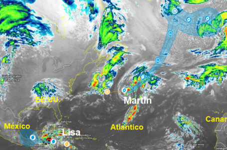 Noviembre atípico por la formación simultánea de dos huracanes en el Atlántico