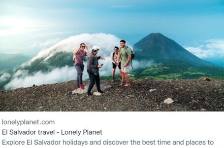 Empresa turística Ioney Planet destaca a El Salvador como un destino de visita
