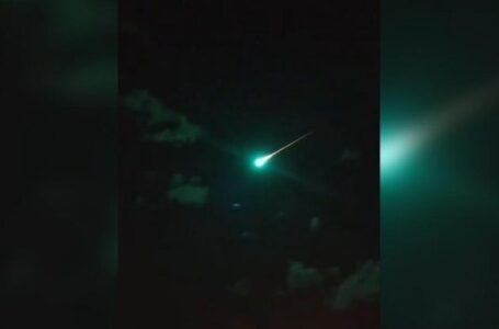 Meteorito surca cielo salvadoreño