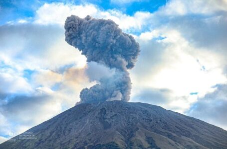 Volcán de San Miguel continúa con actividad de tipo estromboliana