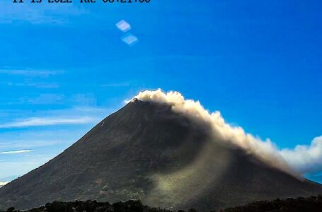 Medio Ambiente monitorea comportamiento del volcán de San Miguel
