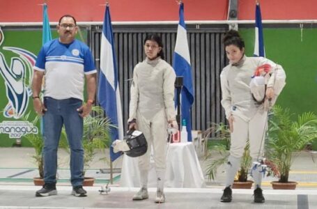 El Salvador obtiene más medallas en el Campeonato Centroamericano Cadete de Esgrima, en Nicaragua