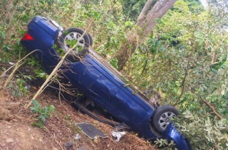 Conductor de accidenta en carretera al Boquerón y resulta lesionado