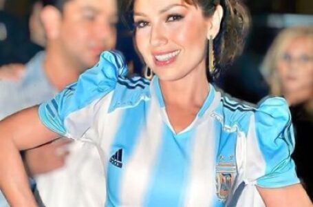Thalía comparte felicidad por el triunfo de Argentina en Qatar 2022