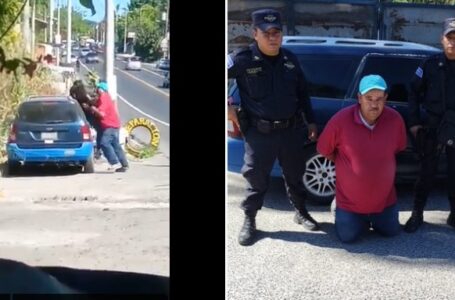 Capturan a hombre captado en vídeo mientras golpeaba a una mujer en San Martín