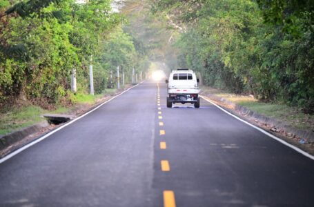 Reconstrucción de carretera a playa La Zunganera beneficiará a 15 mil conductores