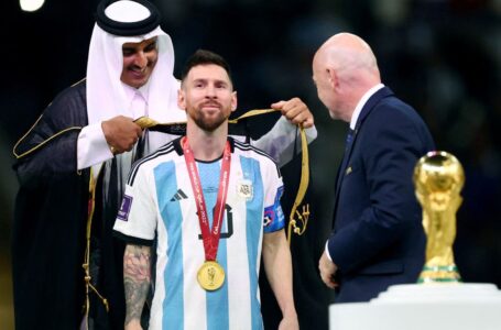 Messi elegido como el mejor futbolista del 2022