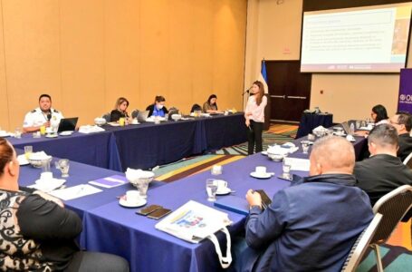 Personal de migración se capacitan para proteger a personas migrantes
