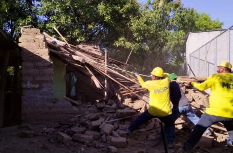 Contabilizan 220 viviendas dañadas en Ahuachapán: Obras Públicas inicia reparaciones