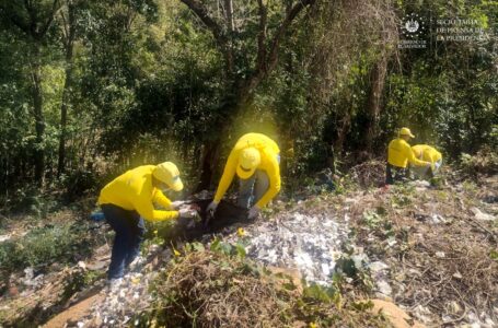 Jornada de limpieza en Ciudad Arce permitió recoger 30 toneladas de ripio y basura