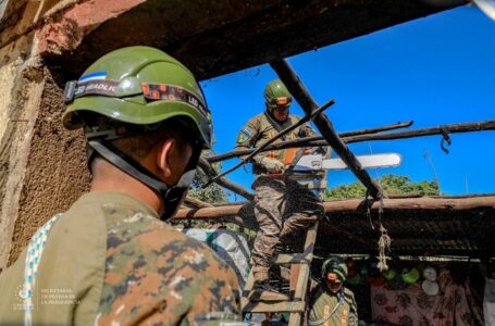 Continúa asistencia a pobladores afectados por sismos en San Lorenzo y Ahuachapán