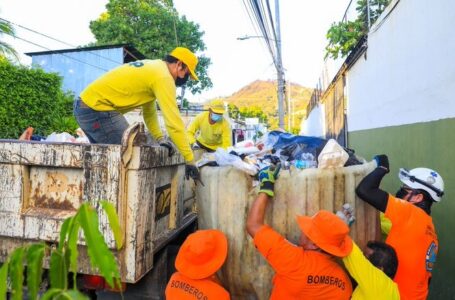 Continúa la recolección de basura en la ciudad de San Vicente