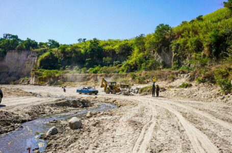 MARN verifica daños al ambiente en extracción de arena de ríos Las Cañas y Chagüite