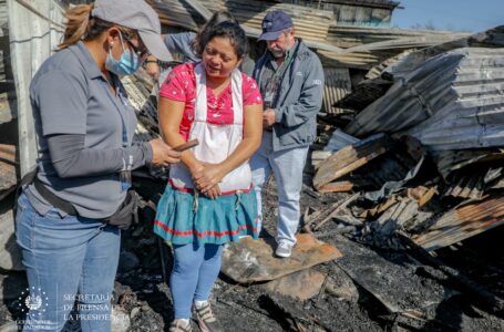 Construirán viviendas a afectados por incendio en comunidad Emmanuel