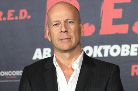 Bruce Willis ha sido diagnosticado con demencia frontotemporal