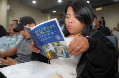 Cancillería prepara a 46 salvadoreños para viajar a trabajar a Estados Unidos