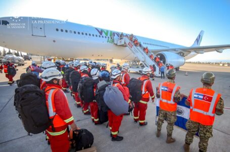 Misión Humanitaria de El Salvador llega a Turquía