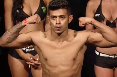 En la UFC Las Vegas, un luchador de origen salvadoreño se agenció su quinta victoria