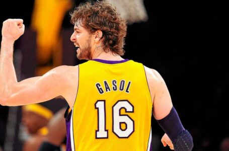 Los Lakers retiran este martes el dorsal 16 de su plantel en homenaje a Pau Gasol