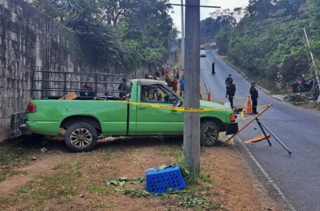 Aprendiz al volante es responsable de fatal accidente en carretera a Comasagua
