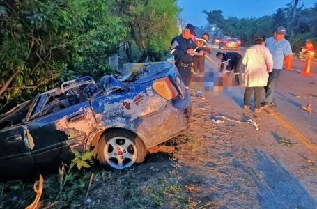 Accidente deja dos muertos y un lesionado en San Martín