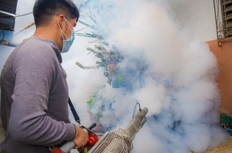 Megajornada de fumigación y limpieza en Nuevo Cuscatlán