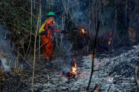 Capturan a una persona por provocar incendio forestal en Conchagua