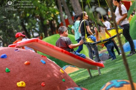 Parque Infantil tiene nuevo espacio de juego