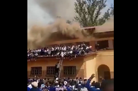 VIDEO: 132 estudiantes lesionadas tras incendio en colegio