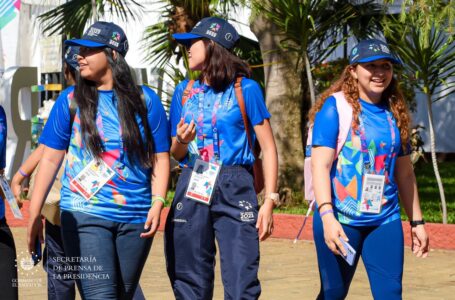 Entregan kits a voluntarios de los XXIV Juegos Centroamericanos y del Caribe San Salvador 2023