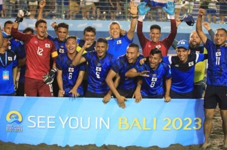 Fútbol playa genera expectativas para obtener medalla en juegos San Salvador 2023