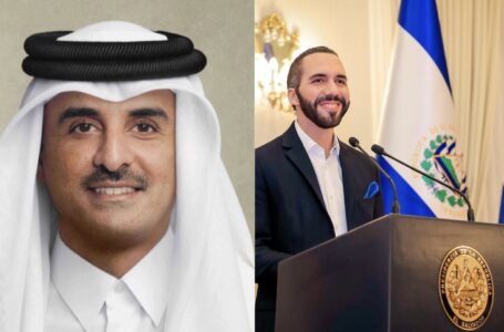Nayib Bukele destacó la llegada del Emir de Qatar a El Salvador