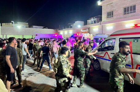 Más de 110 muertos por incendio en una boda en Iraq