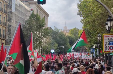 Siguen las protestas en diferentes ciudades como rechazo al bombardeo de hospital en Gaza