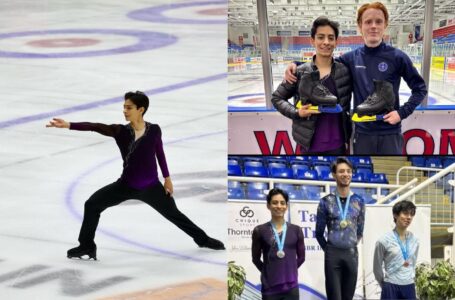 Deportista mexicano gana medalla plata con patines prestados