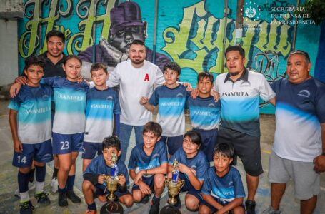 Tejido Social finaliza torneo de fútbol Luigi Doze, en Cuscatancinco