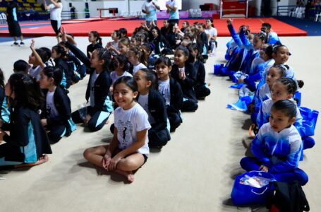 Gimnastas brillan en debut regional