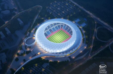 Bukele coloca primera piedra de nuevo Estadio Nacional