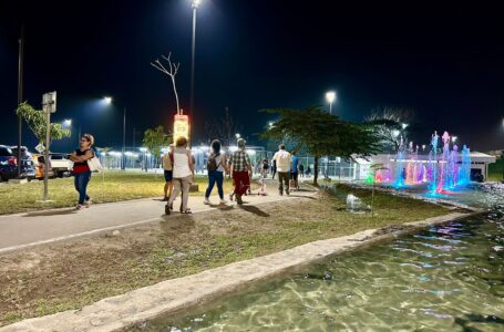 Nayib Bukele destaca aprovechamiento de una rotonda para un parque en Opico