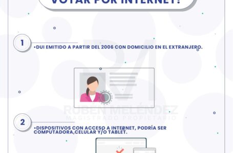 Sistema para que diáspora vote electrónicamente estará listo desde el 6 de enero