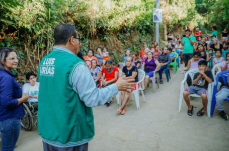 Candidato a diputado por La Libertad, Luis Urías visita el municipio de Jayaque