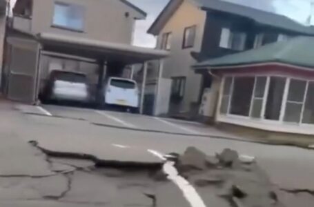 Terremoto de 7.6 sacude Japón
