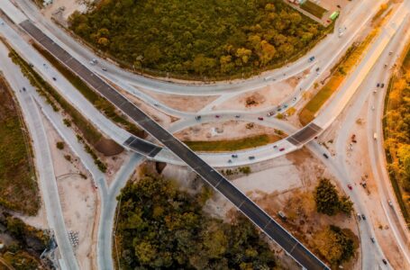 Así quedó el paso elevado en el redondel Integración