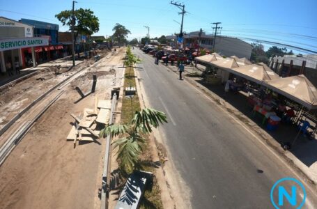 Avanza la construcción del Paseo Los Leones en Sonsonate