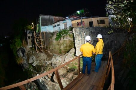 Avanzan obras de mitigación en colonia El Bosque, San Salvador