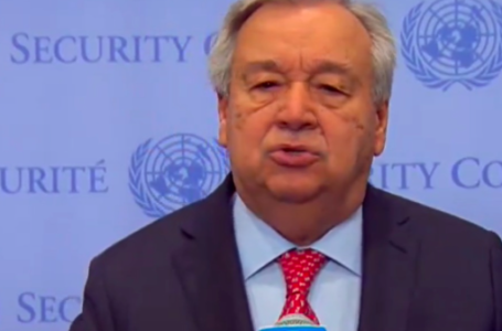 Secretario General de la ONU reparte críticas a partes en conflicto