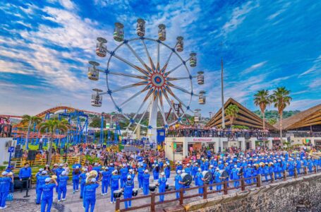 Banda El Salvador cierra a lo grande Gira Nacional 2024 frente a playas de La Libertad